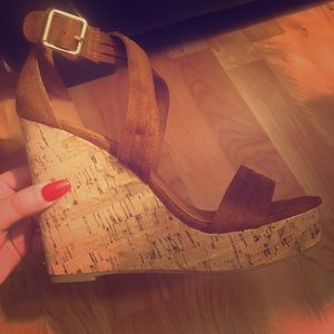 Brown wedges from Charlotee Russe only worn once